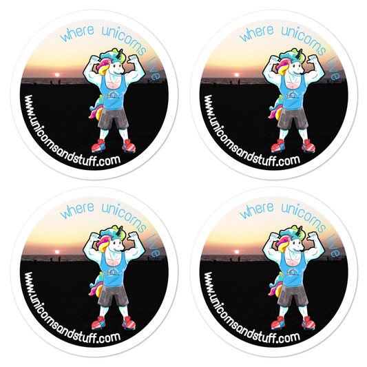 #unicorntrends Where Unicorns Live Stickers