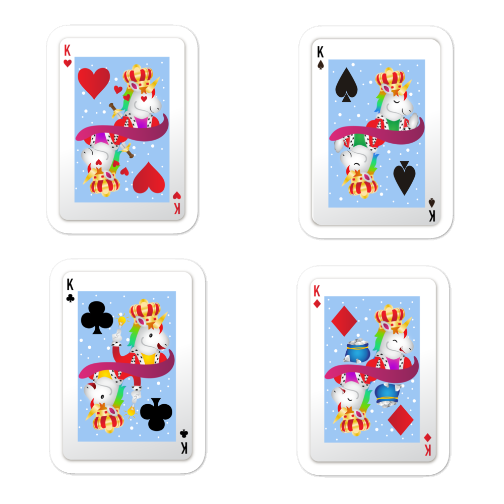 Four of a Kind Stickers by Sovereign