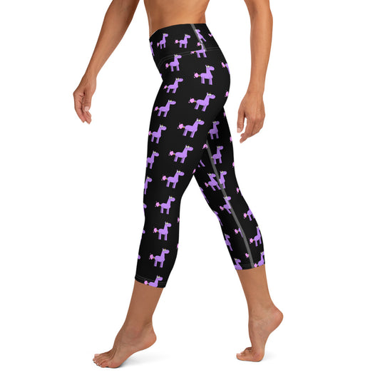 Happy Accidents Yoga Capri Leggings