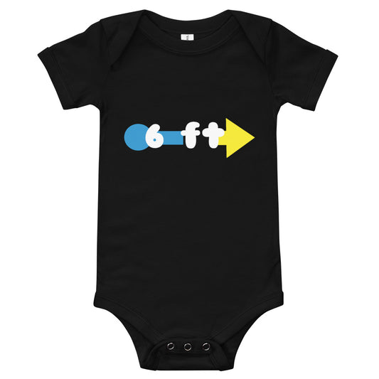 Social Distancing 6ft Radius Onsie by Sovereign