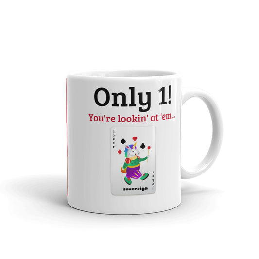 Joker Unicorn Mug by Sovereign (2 of 4 in Set)