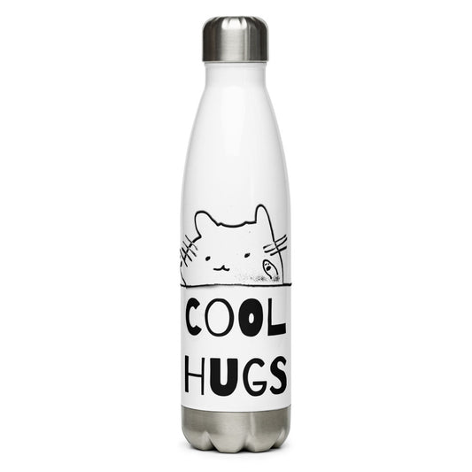 Hugs Stainless Steel Water Bottle by #unicorntrends