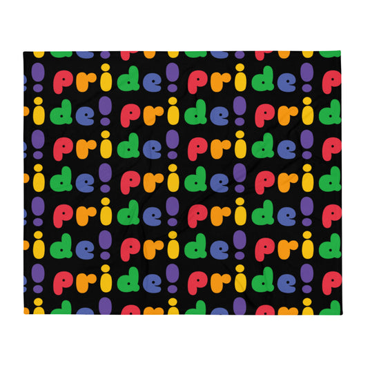 Pride Throw Blanket by Sovereign