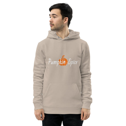 Pumpkin Spice Unisex Essential Eco Hoodie by #unicorntrends