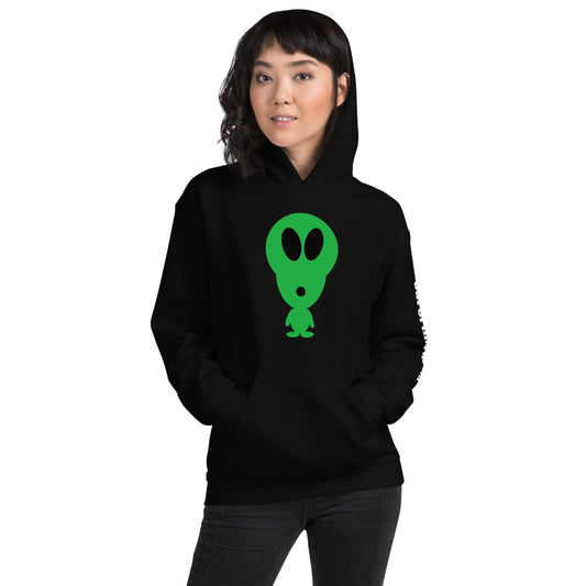 Out of this World Alien Unisex Hoodie by #unicorntrends
