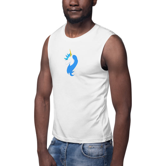 Logo Muscle Shirt by #unicorntrends