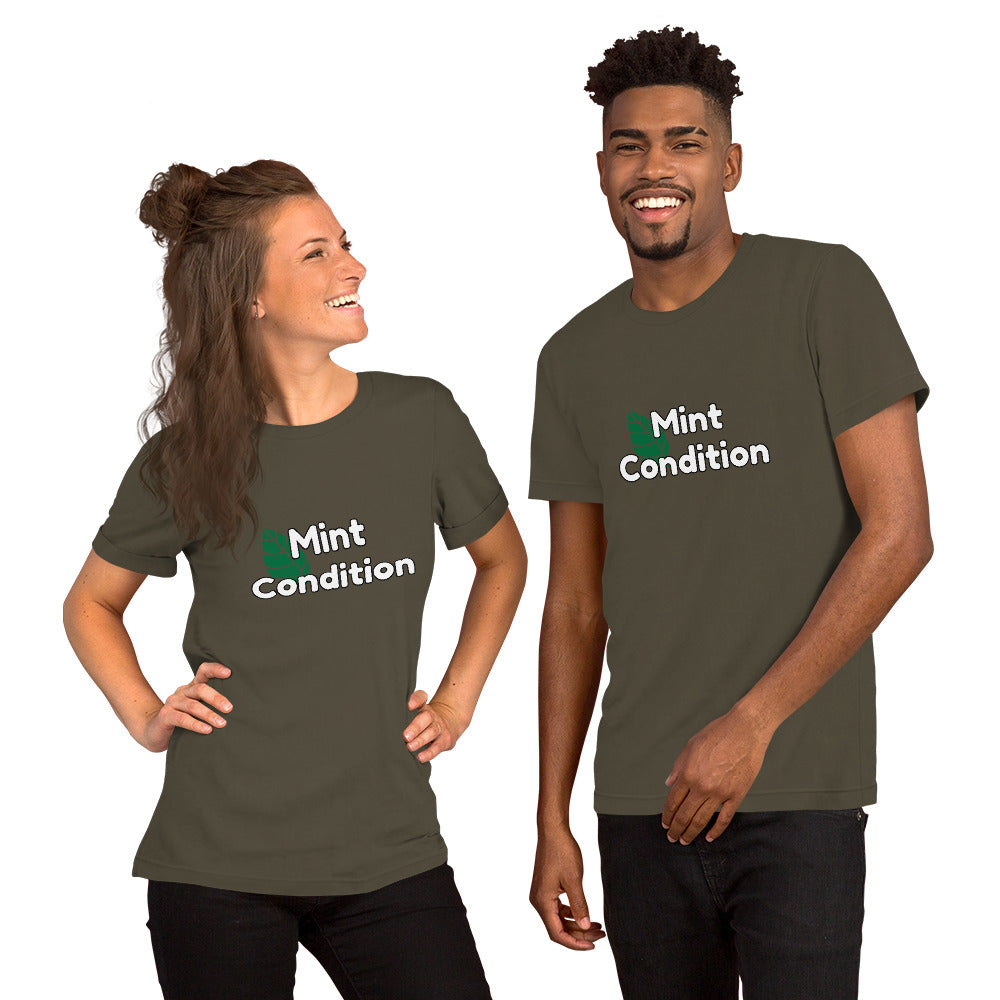 Mint Condition Short-Sleeve Unisex T-Shirt by #unicorntrends