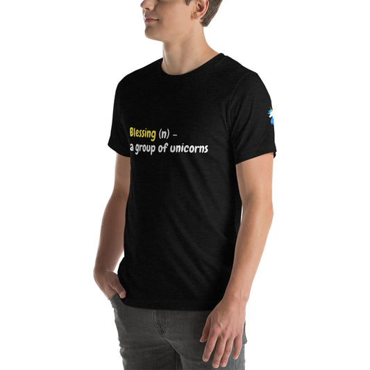 Blessing Short-Sleeve Unisex T-Shirt by #unicorntrends