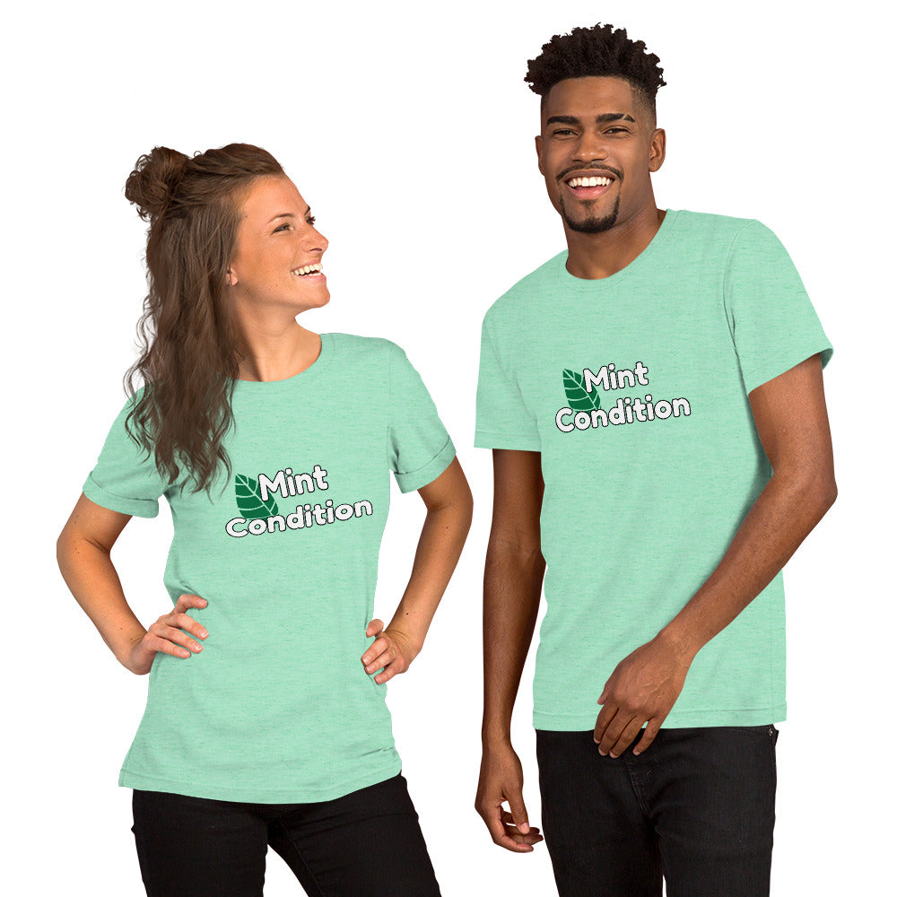 Mint Condition Short-Sleeve Unisex T-Shirt by #unicorntrends