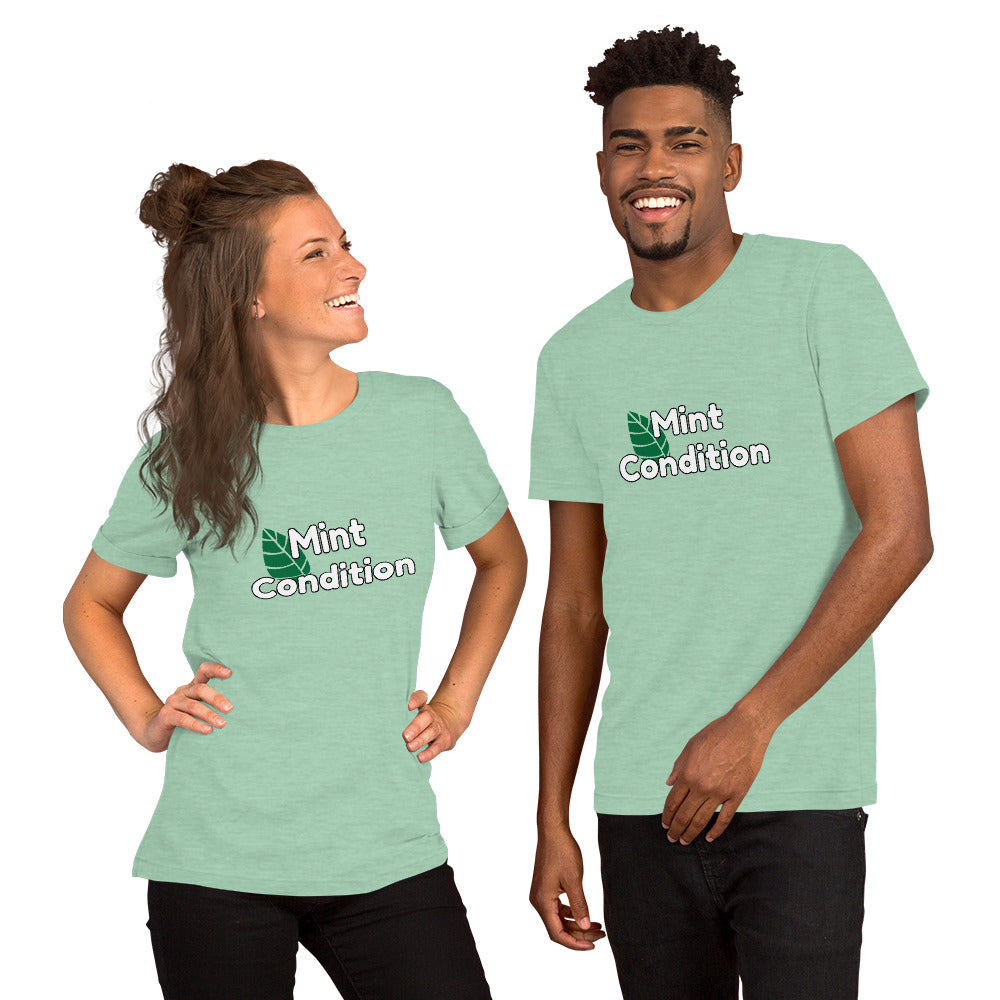 Mint Condition Short-Sleeve Unisex T-Shirt by #unicorntrends