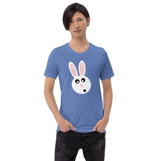 Easter Bunny Unisex T-Shirt by #unicorntrend