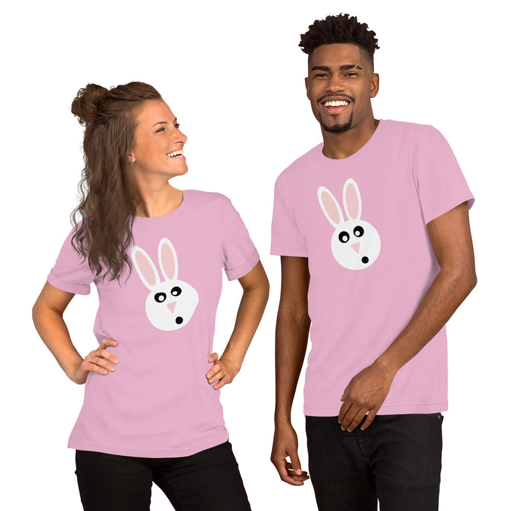 Bunny Short-Sleeve Unisex T-Shirt by #unicorntrends