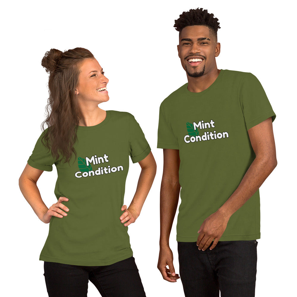 Mint Condition Short-Sleeve Unisex T-Shirt by #unicorntrends