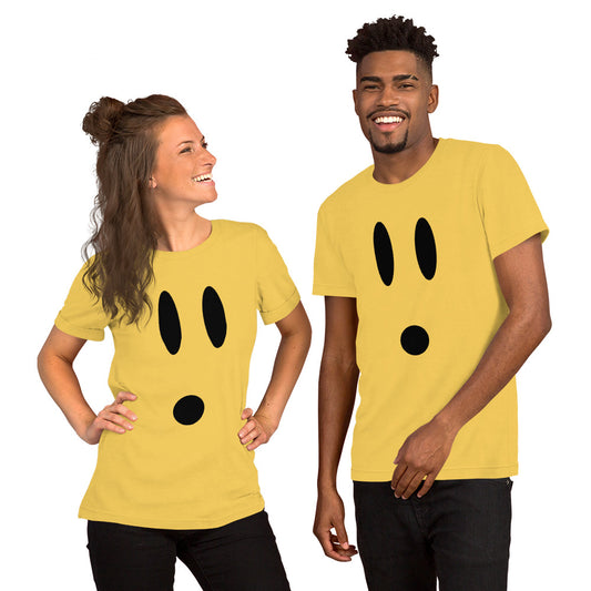 Surprised Short-Sleeve Unisex T-Shirt by #unicorntrends