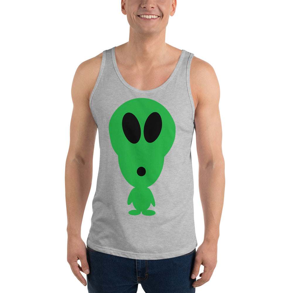 Alien Unisex Tank Top by #unicorntrends