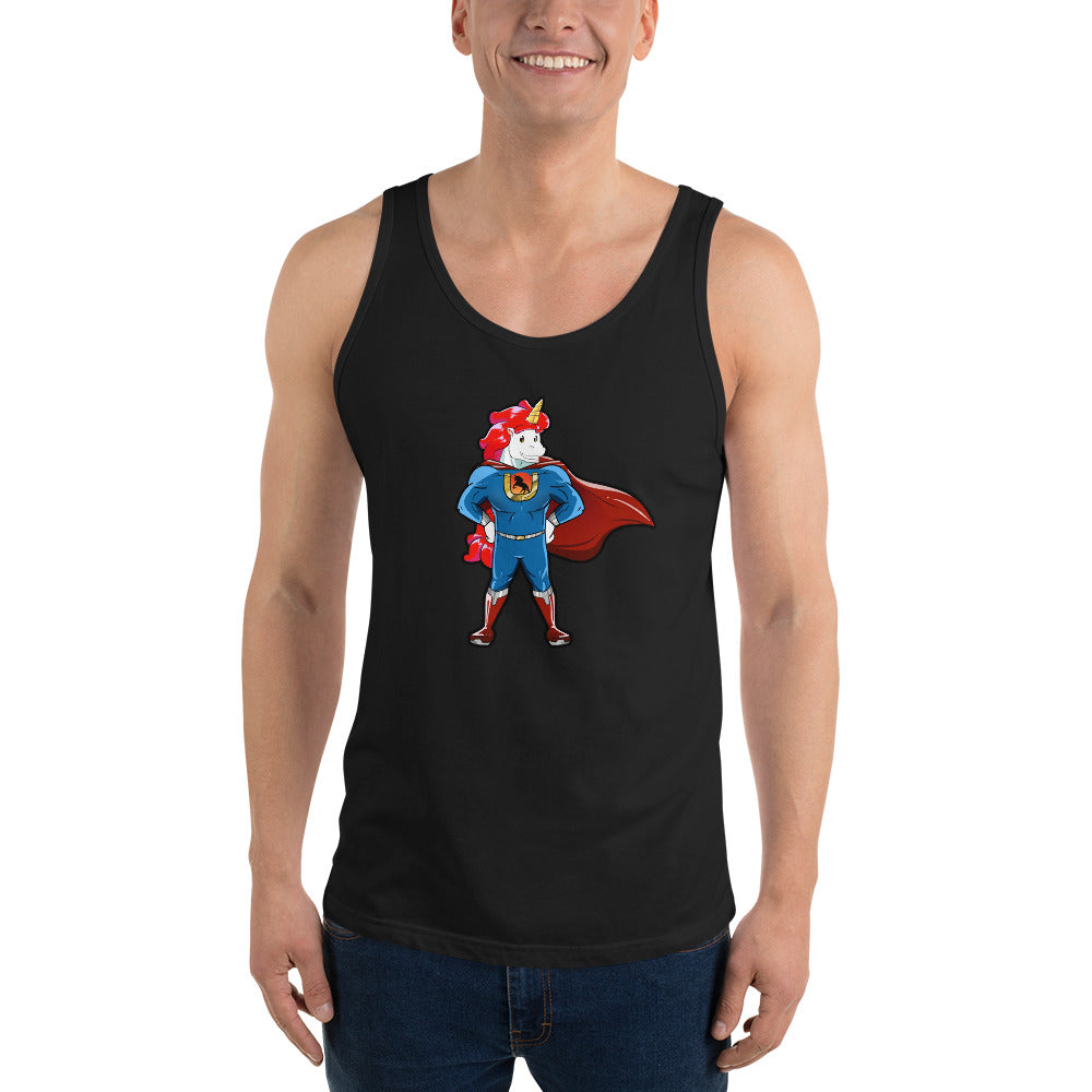 Unicorn Super Hero Tank Top by #unicorntrends