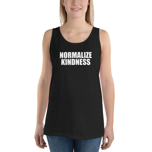 Normalize Kindness Unisex Tank Top by #unicorntrends