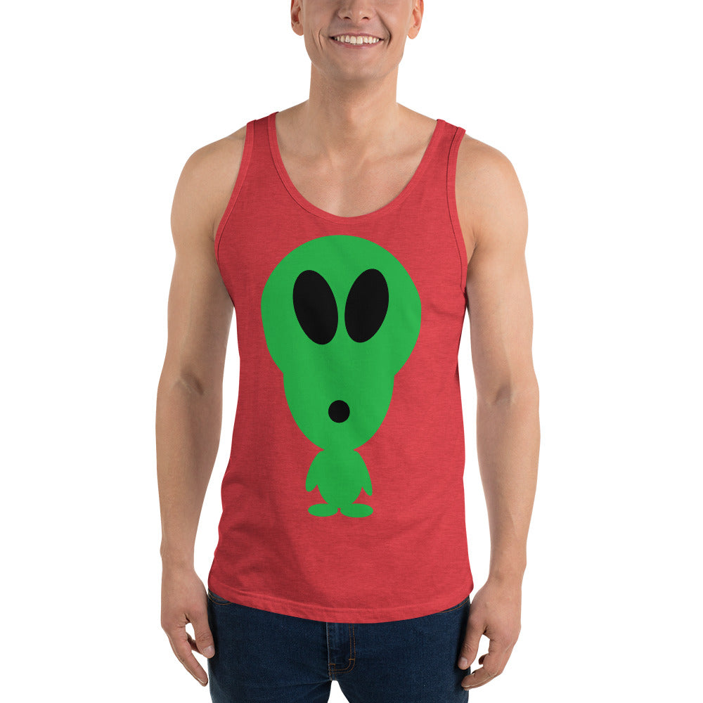 Alien Unisex Tank Top by #unicorntrends
