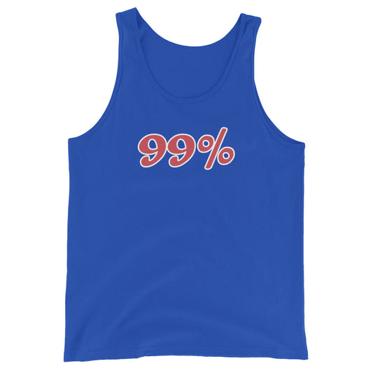 99% Unisex Tank Top by #unicorntrends