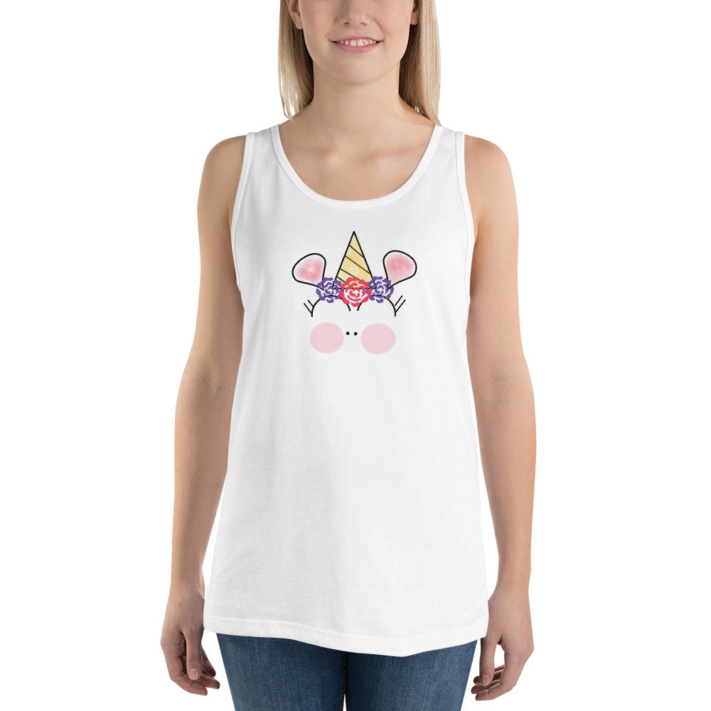#unicorntrends Basic Party Time Unicorn Tank Top