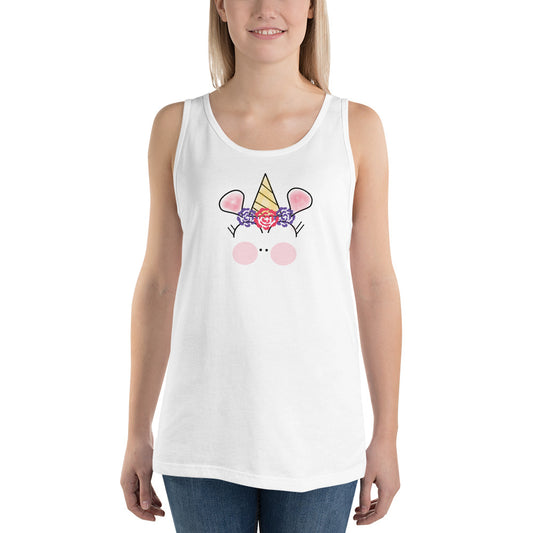 #unicorntrends Basic Party Time Unicorn Tank Top