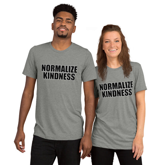 Normalize Kindness Short sleeve t-shirt by #unicorntrends