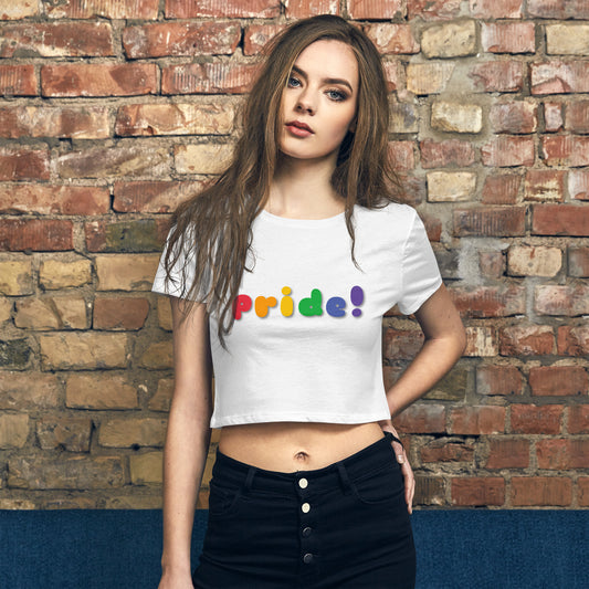 Pride Women’s Crop Tee by Sovereign