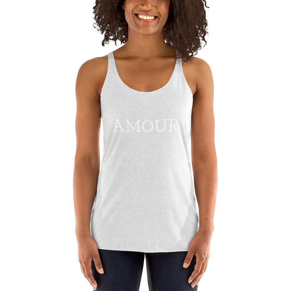 Amour Women's Racerback Tank by #unicorntrends