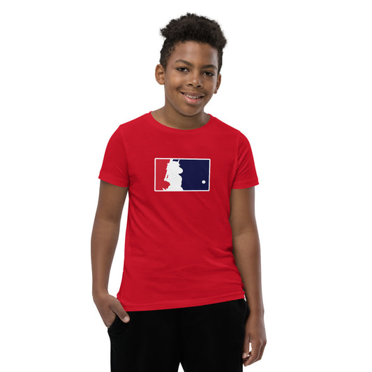 Unicorn Baseball Youth Short Sleeve T-Shirt by Sovereign