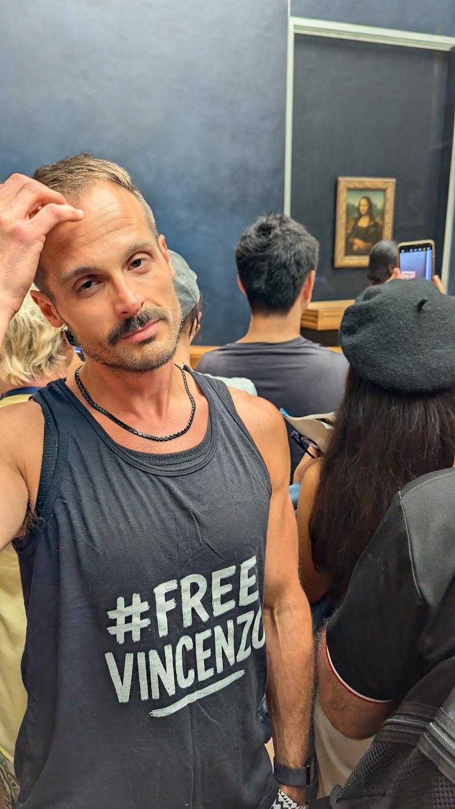 #FreeVincenzo Tank Top