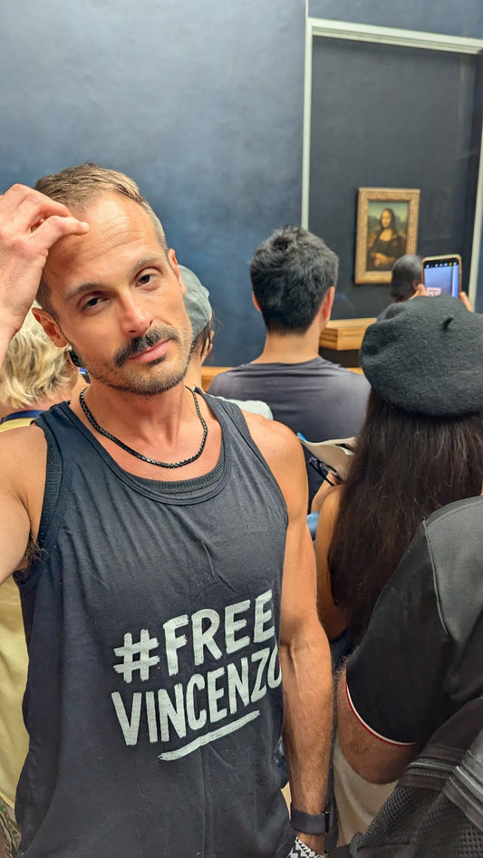 #FreeVincenzo Tank Top