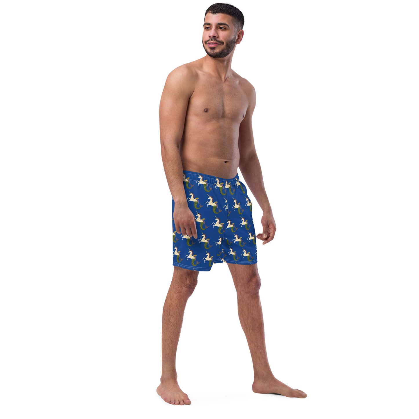 Unicorn Mermaid Swim Trunks