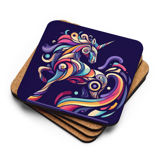 Abstract Unicorn Coaster