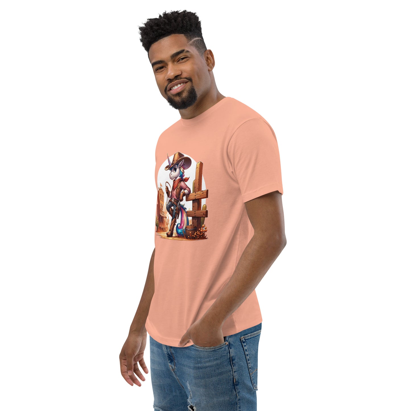 Unicorn Cowboy Short Sleeve T-shirt