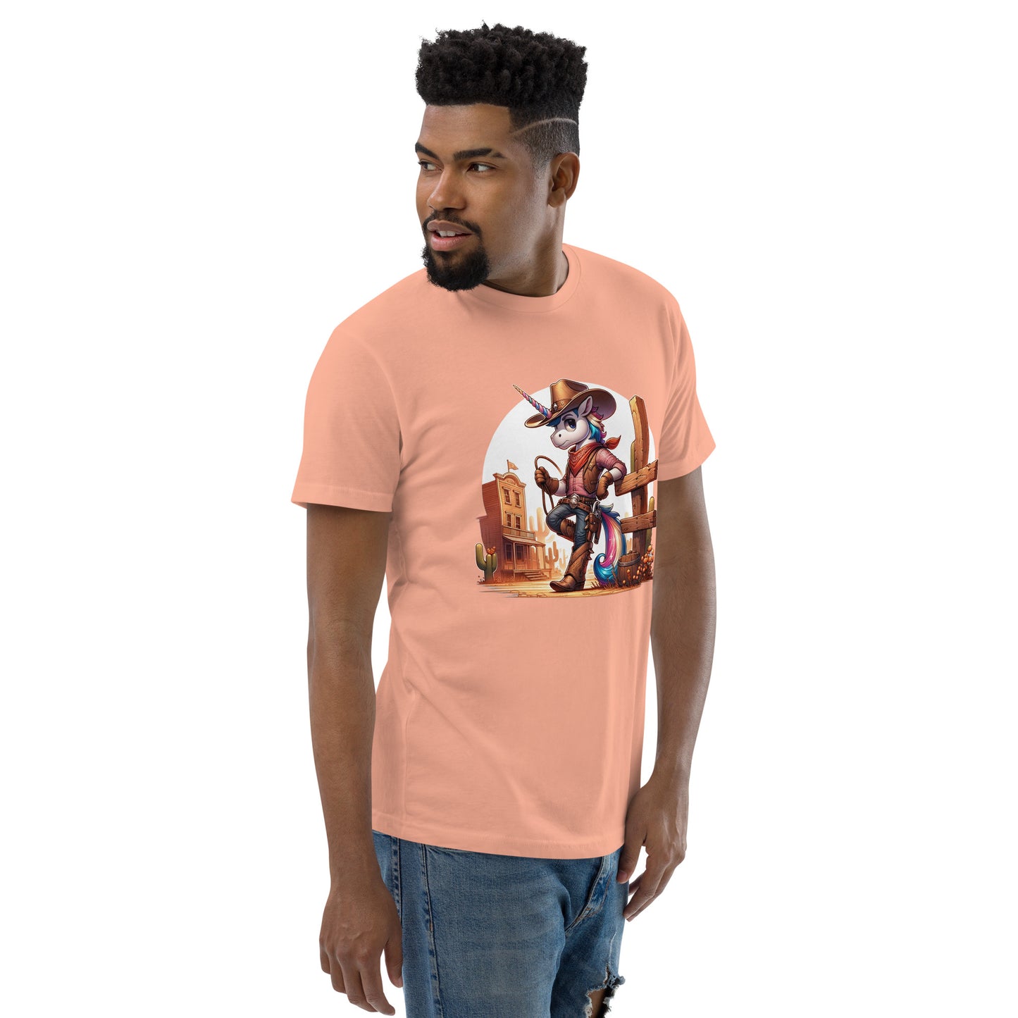 Unicorn Cowboy Short Sleeve T-shirt