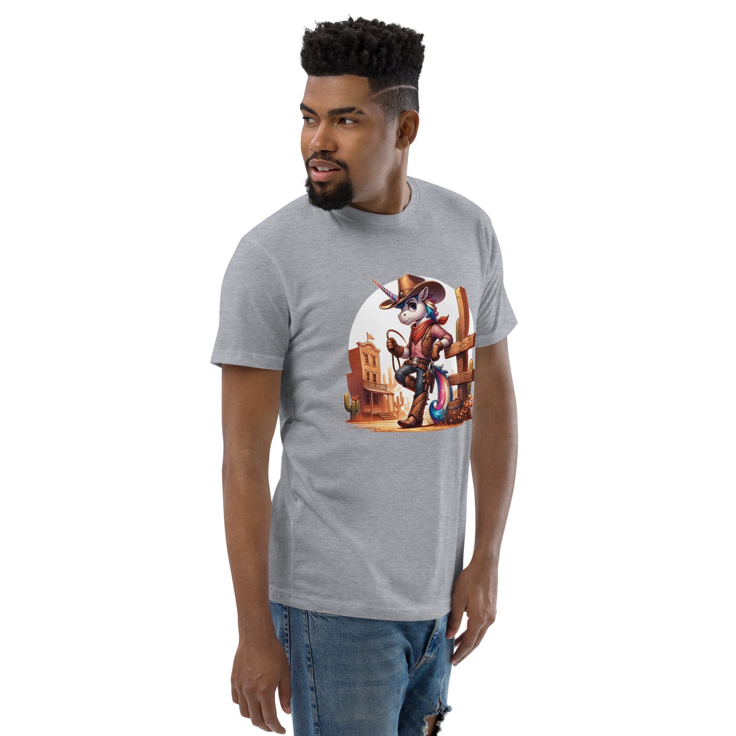 Unicorn Cowboy Short Sleeve T-shirt