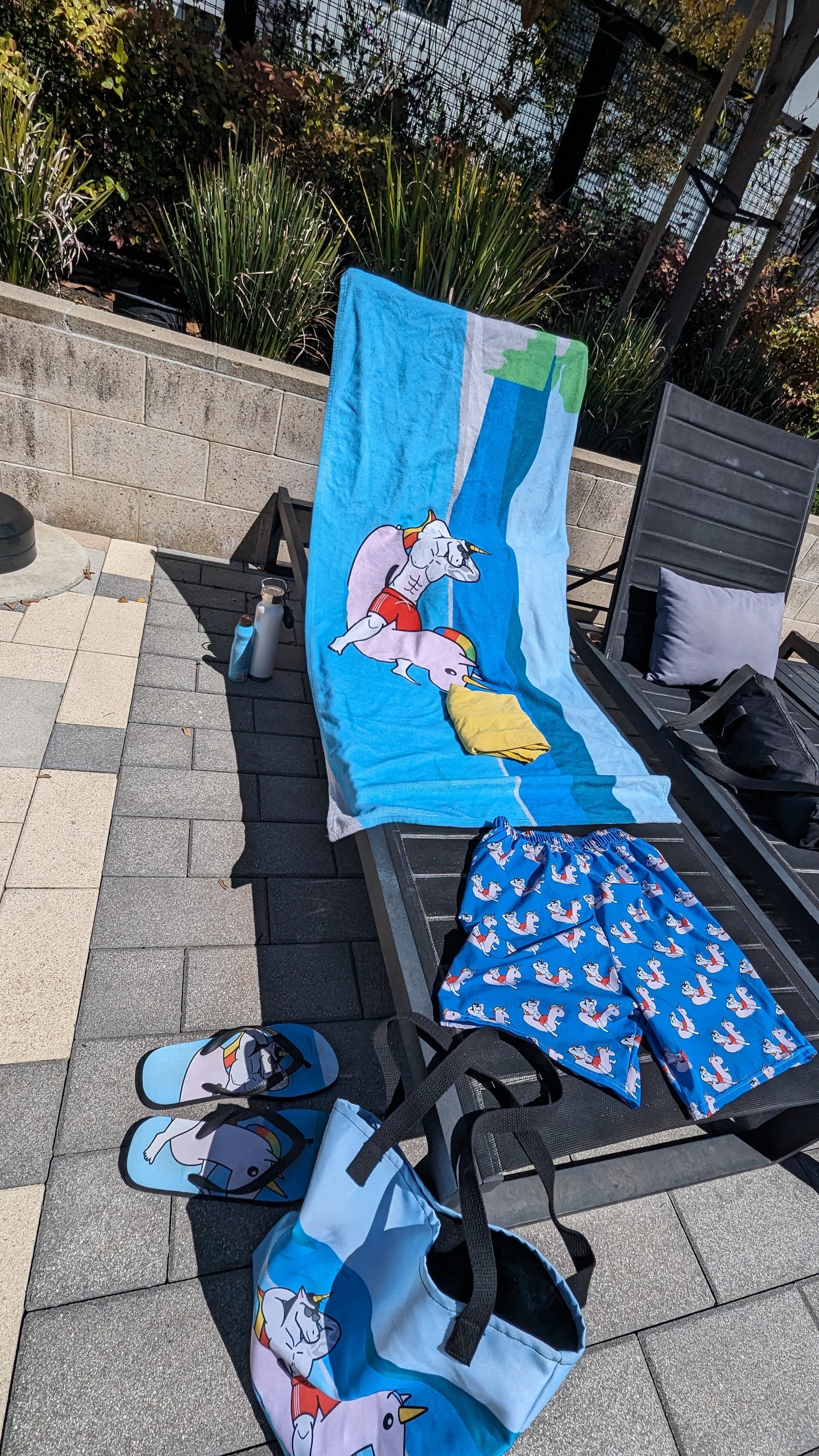 Pool Day Tote Bag by #unicorntrends
