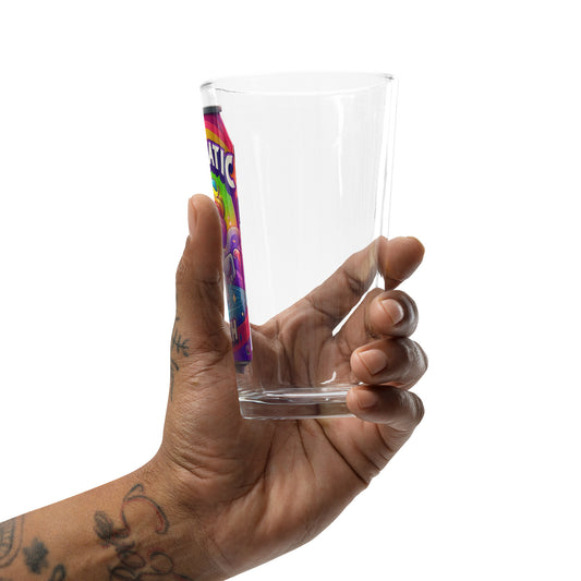 Prismatic Punch Glass