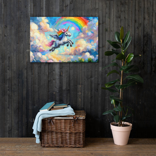 Wacky Unicorn Pegasus Print