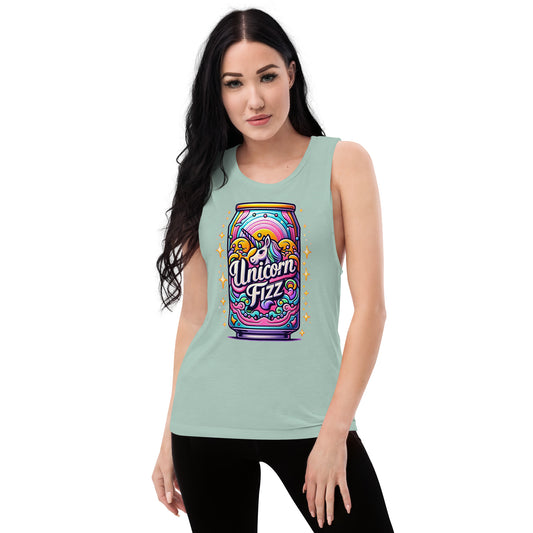 Unicorn Fizz Queen’s Muscle Tank