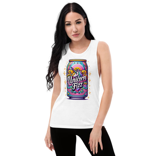 Unicorn Fizz Queen’s Muscle Tank