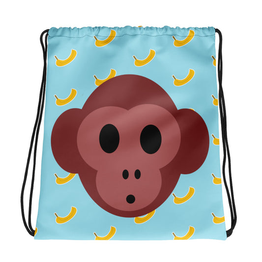 Monkey Drawstring Bag by #unicorntrends