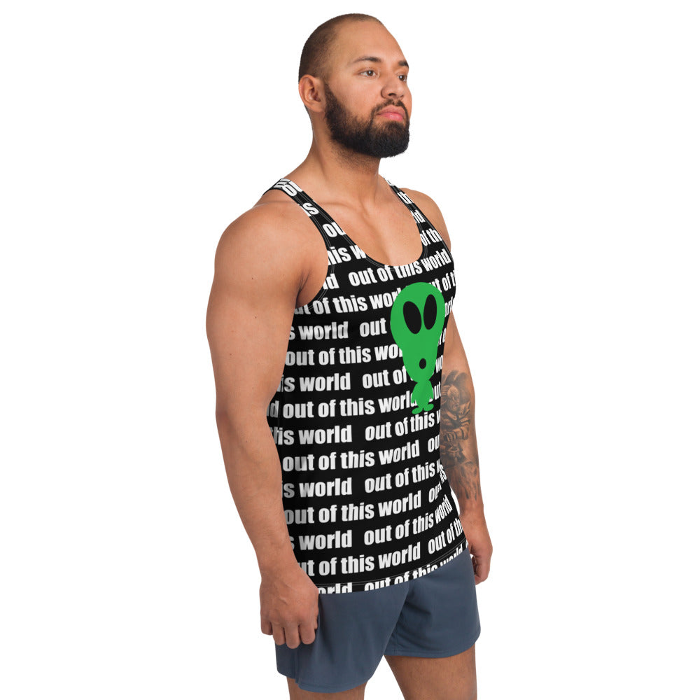 Out of This World Alien Unisex Tank Top by #unicorntrends