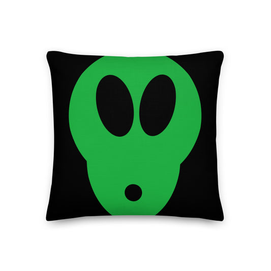 Out of This World 2 Alien Premium Pillow by #unicorntrends
