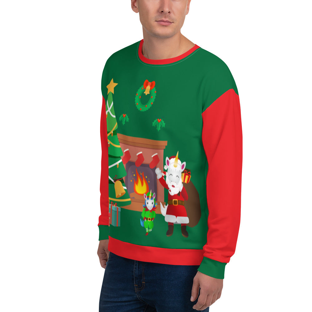 Merry Xmas Unisex Sweatshirt by Sovereign
