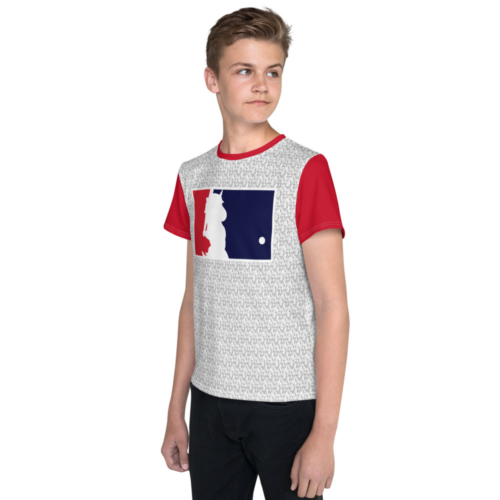 Unicorn Baseball Youth T-Shirt by Sovereign