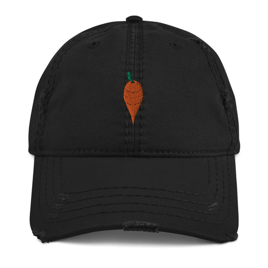 Carrot Distressed Dad Hat by #unicorntrends