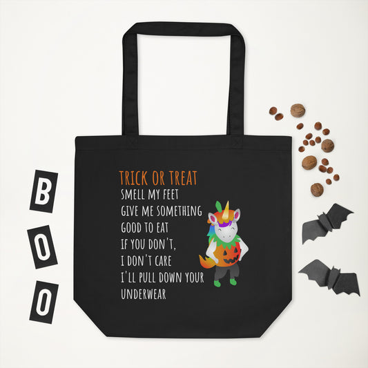 Lil' Pumpkin Unicorn Trick or Treat Bag by Sovereign