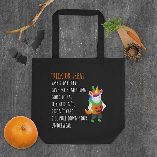 Lil' Pumpkin Unicorn Trick or Treat Bag by Sovereign