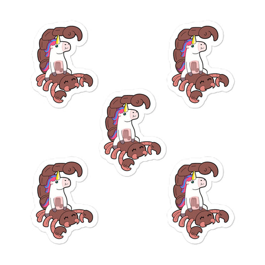 Scorpio Unicorn Sticker Set by #unicorntrends